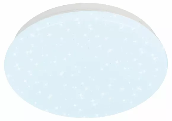 Потолочный светильник Эра Классик без ДУ SPB-6 WH 18W-6,5K Slim Night SKY, Белый, Холодный белый, Металл, вид сверху