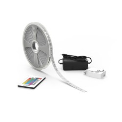 Светодиодная лента Gauss Basic 12В 5050 10Вт/м RGB 3м IP20 BT041