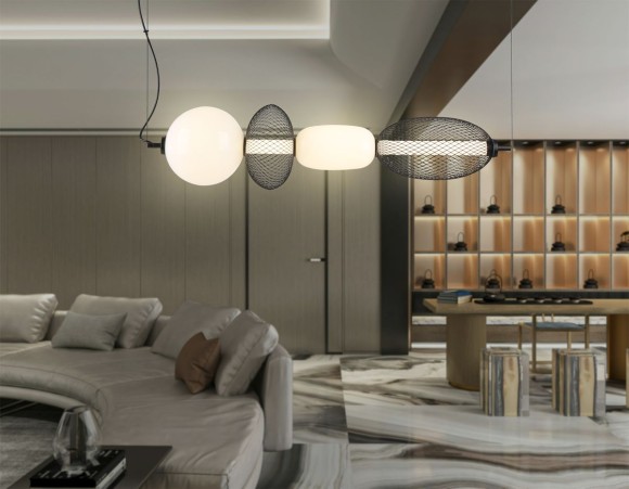 Подвесная светодиодная люстра Ambrella Light Modern LH11010