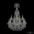 Подвесная люстра Bohemia Ivele Crystal 1409/10+5/195/XL-83/2d G
