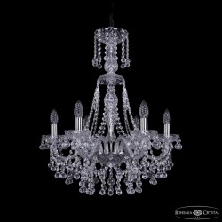 Подвесная люстра Bohemia Ivele Crystal 1409/6/195/XL-68 Ni