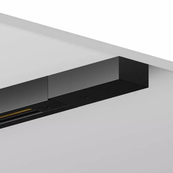 Шинопровод однофазный накладной Hesby Lighting Skylite HSBL_0001, Черный, Алюминий, Россия, вид сбоку Шинопровод однофазный накладной Hesby Lighting Skylite HSBL_0001, Черный, Алюминий, Россия, вид сбоку