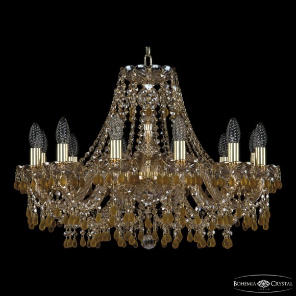 Подвесная люстра Bohemia Ivele Crystal 1410/12/240 G V1003 M721