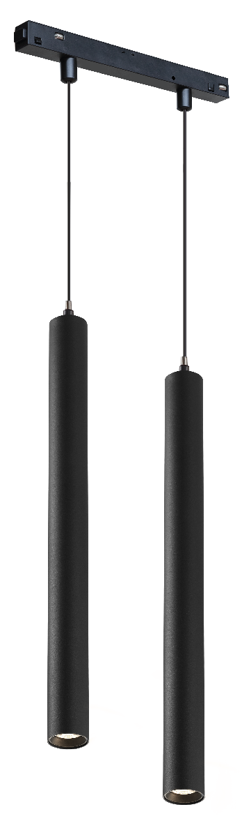 Трековый магнитный светильник iLedex Vision 4822-008-H300-20W-24DG-4000K-BK