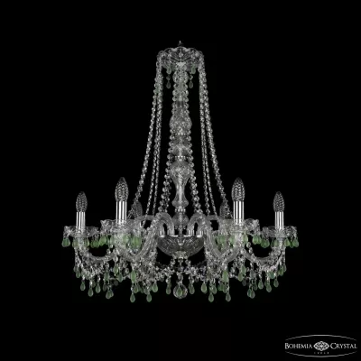 Подвесная люстра Bohemia Ivele Crystal 1410/6/240/h-74 Ni V5001