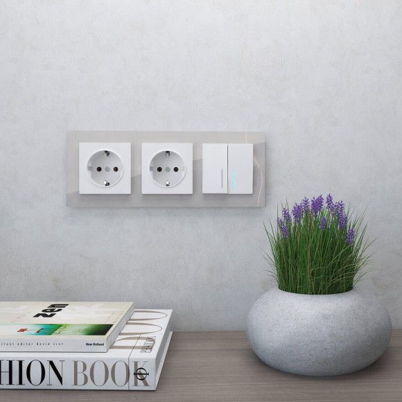 Рамка на 3 поста Werkel Favorit дымчатый W0031117 4690389159862