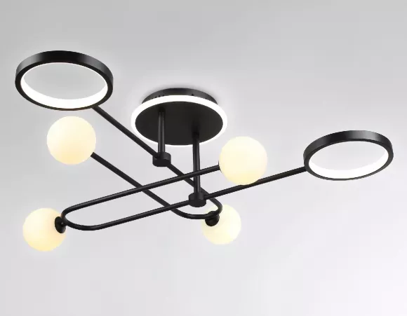 Потолочная светодиодная люстра с пультом управления Ambrella Light LineTech FL66232 Потолочная светодиодная люстра с пультом управления Ambrella Light LineTech FL66232