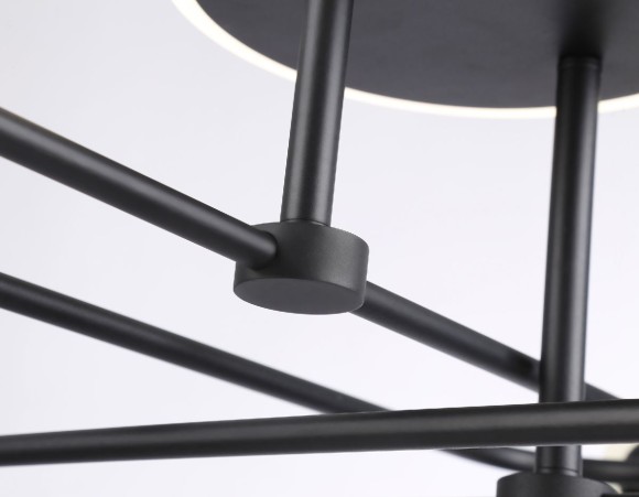 Потолочная светодиодная люстра с пультом управления Ambrella Light LineTech FL66232