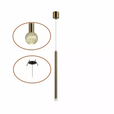 Подвесной светильник Odeon Light Hightech Fiano 4374/3LA