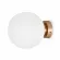 Бра Maytoni Basic form MOD321WL-01G3, Матовое золото, Белый, Золото