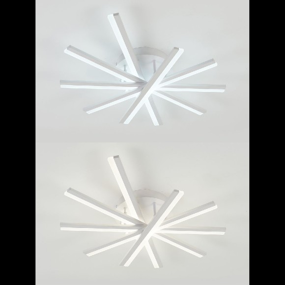 Потолочная светодиодная люстра с пультом управления Natali Kovaltseva Line LED LAMPS 81171