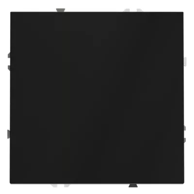 Выключатель одноклавишный Voltum S70 VLS010108 (черный матовый)