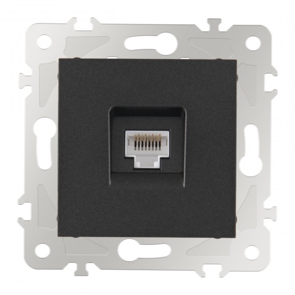 Розетка RJ45 Arte Milano 203.45-1.black