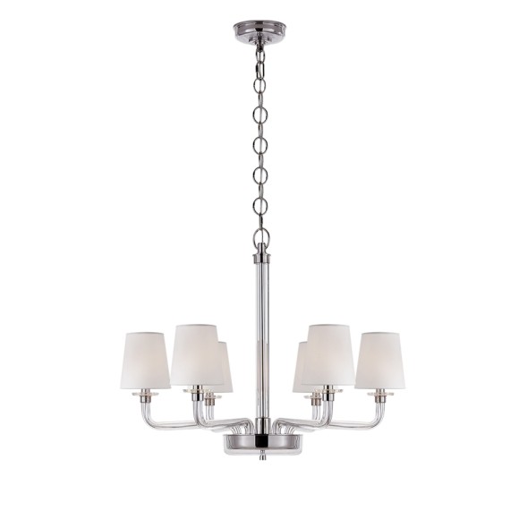 Подвесная люстра Delight Collection BRCH9021-6 nickel