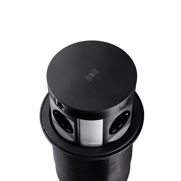 Блок розеток (4 секции, 2 USB и RJ-45) Mebax 00-00001466