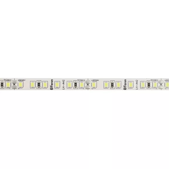 Светодиодная лента 24V Feron LS501, 120*SMD2835, 11W/m, IP20, 3000К (теплый белый) 53086 Светодиодная лента 24V Feron LS501, 120*SMD2835, 11W/m, IP20, 3000К (теплый белый) 53086
