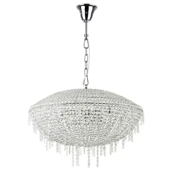 Подвесная люстра Lightstar Classic 700150, Хром, Прозрачный, Металл, крупный план Подвесная люстра Lightstar Classic 700150, Хром, Прозрачный, Металл, крупный план
