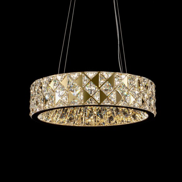 Подвесная люстра с пультом управления Modelux ML.335.400 GD