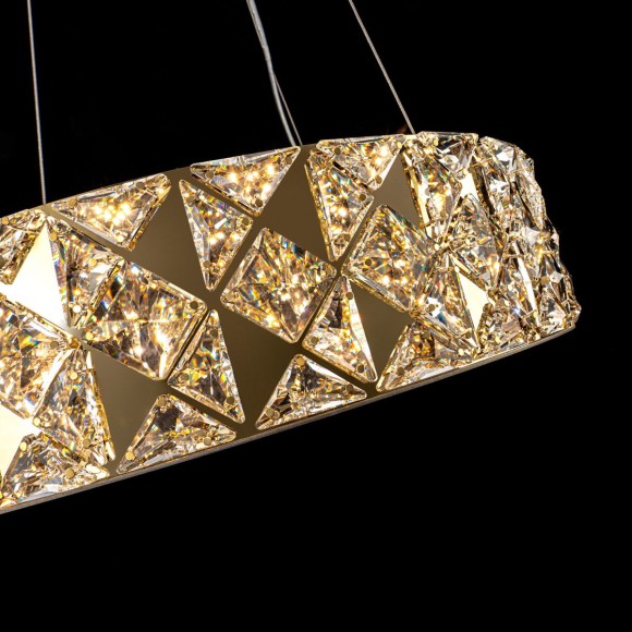 Подвесная люстра с пультом управления Modelux ML.335.400 GD