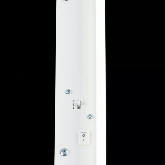 Настенный светильник Citilux Тринити CL238560, Белый, От теплого до холодного, Металл, вид сбоку Настенный светильник Citilux Тринити CL238560, Белый, От теплого до холодного, Металл, вид сбоку