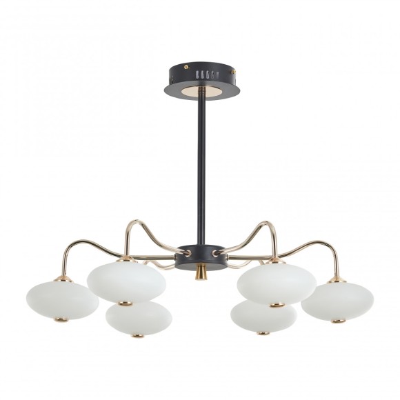 Люстра на штанге Arte Milano Neapolis 273908/6 BK/GD