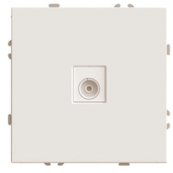 Розетка телевизионная 1-местная (механизм) Stekker Эмили 75 Ом 5-862МГц RST00-5108-08 кашемир soft touch