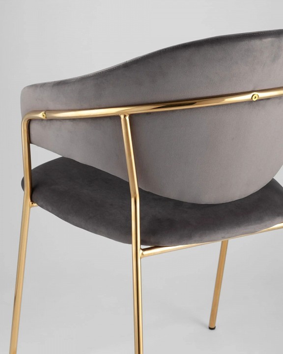 Набор из 2 стульев Эвита SGR_FDC8022_DARK_GREY_FUT-81_BOX