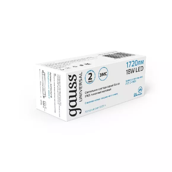 Накладной светодиодный светильник Gauss 843424318 Накладной светодиодный светильник Gauss 843424318