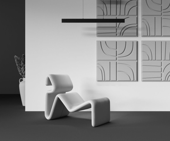 Линейный подвесной светильник Maytoni Ephoria P109PL-36W2.7-6K-B