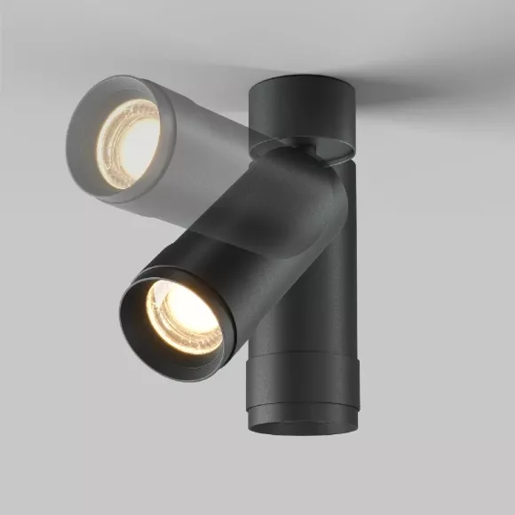 Накладной спот Maytoni Focus Zoom C055CL-L12W3K-Z-B, вид снизу Накладной спот Maytoni Focus Zoom C055CL-L12W3K-Z-B, вид снизу