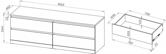 Комод Варма Прайм SHST_S01729