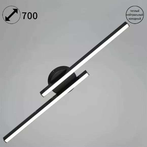 Настенный светильник Reluce 31107-0.2-02L BK Настенный светильник Reluce 31107-0.2-02L BK
