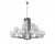 Подвесная люстра Newport 4400 4412+6+3/C black glossy М0068531