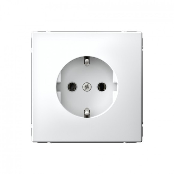 Розетка с заземлением Systeme Electric ArtGallery Лотос GAL001343S