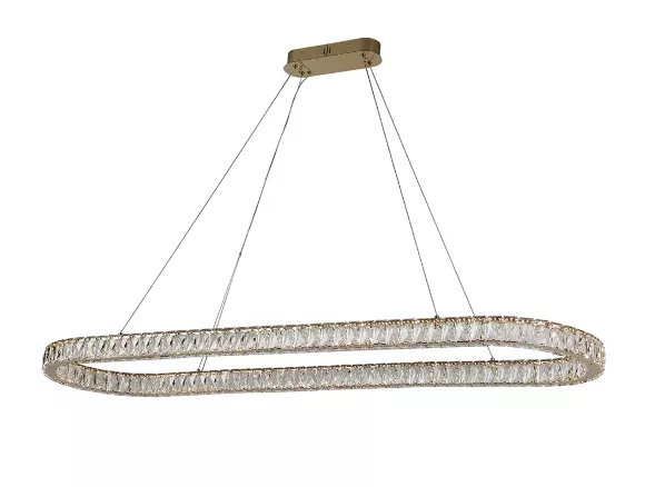 Подвесная люстра Newport 8580/140 C oval gold М0071383