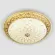 Потолочный светильник LED4U L1107-800 GD, Золото, Белый, От теплого до холодного