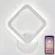 Бра Natali Kovaltseva LED LAMPS 81138/1W, Белый, От теплого до холодного, Металл, вид сверху