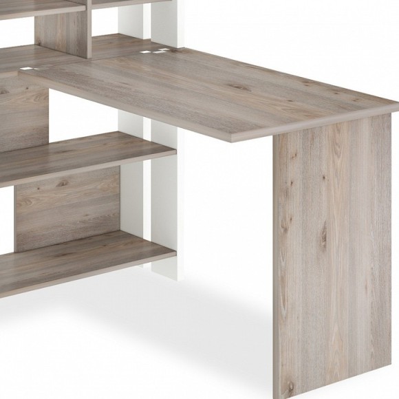 Стол компьютерный Домино Лайт СТЛ-ОВХ+С100Прям без тумбы MER_STL-OVH-S100Pryam_bez_tumby_BEN