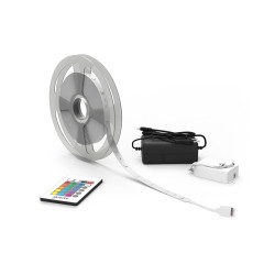 Светодиодная лента Gauss Basic 12В 5050 6Вт/м RGB 5м IP20 BT012