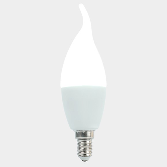 Лампа светодиодная Saffit SBC3720 cвеча на ветру E14 20W 230V 6400K 55276