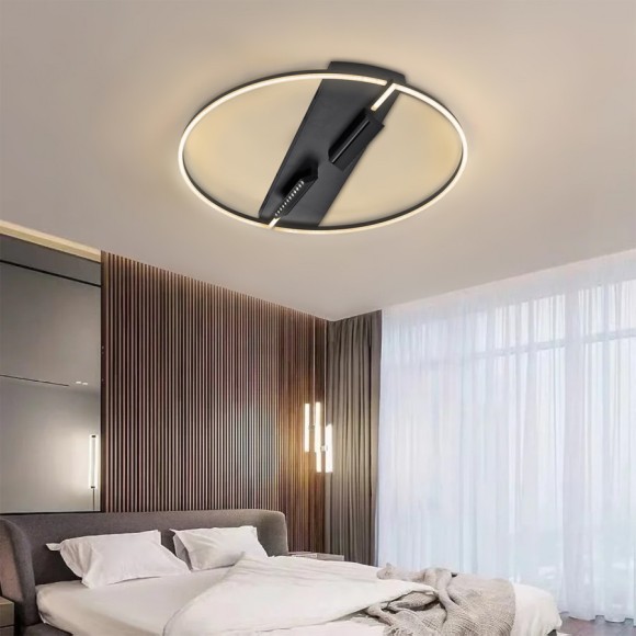 Потолочная люстра с пультом управления IMEX PLC-7072-800-MBK