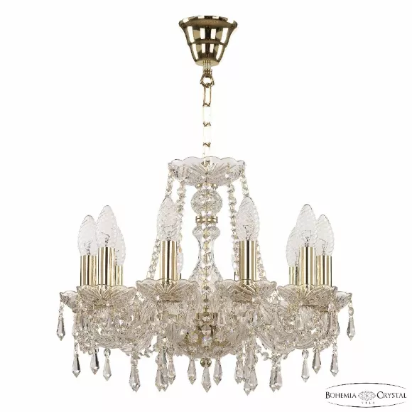 Подвесная люстра Bohemia Ivele Crystal 104/10/141 G Подвесная люстра Bohemia Ivele Crystal 104/10/141 G