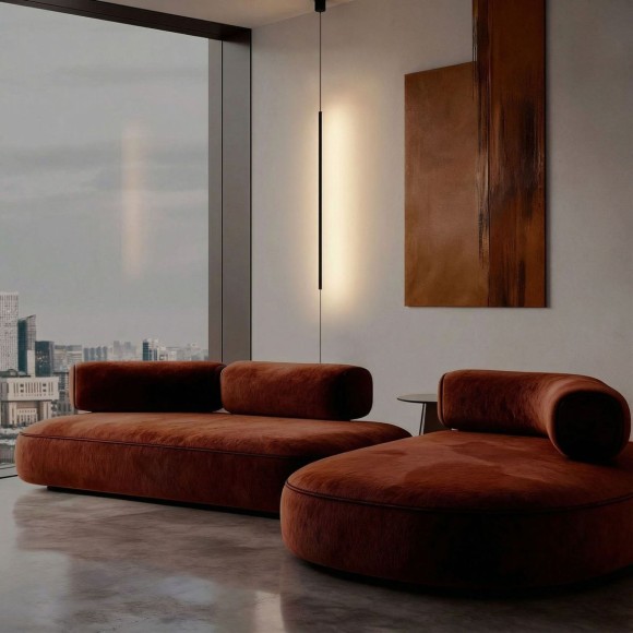 Подвесной светильник Eurosvet Thrust 604051 LED 3000К черный a071946