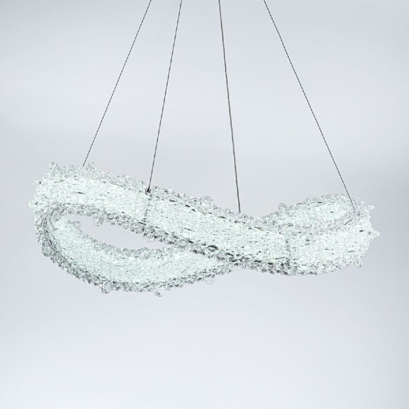 Подвесная светодиодная люстра с пультом управления Modelux MS.5003.600 CR