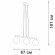 Подвесной светильник Vitaluce V3107-0/3S