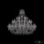 Подвесная люстра Bohemia Ivele Crystal 1403/24+12+6/530 G