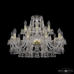 Подвесная люстра Bohemia Ivele Crystal 1409/10+5/240 G