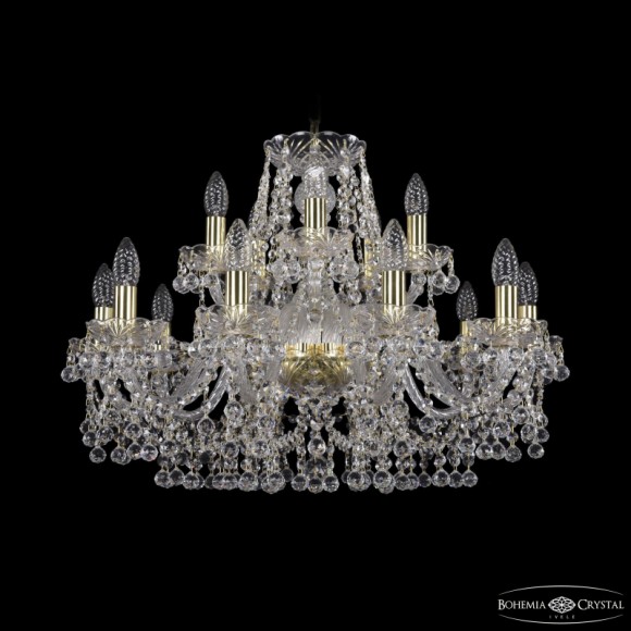 Подвесная люстра Bohemia Ivele Crystal 1409/10+5/240 G