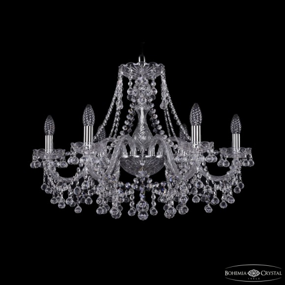 Подвесная люстра Bohemia Ivele Crystal 1409/6/240 Ni