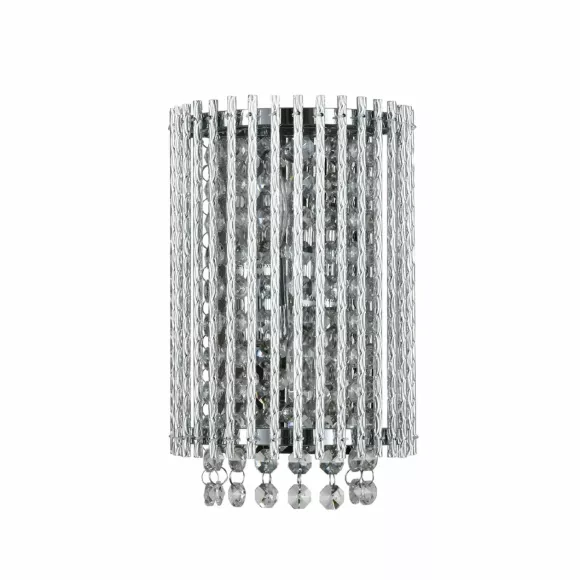 Настенный светильник Escada 2124/2A Chrome, Хром, Прозрачный, Металл, крупный план Настенный светильник Escada 2124/2A Chrome, Хром, Прозрачный, Металл, крупный план
